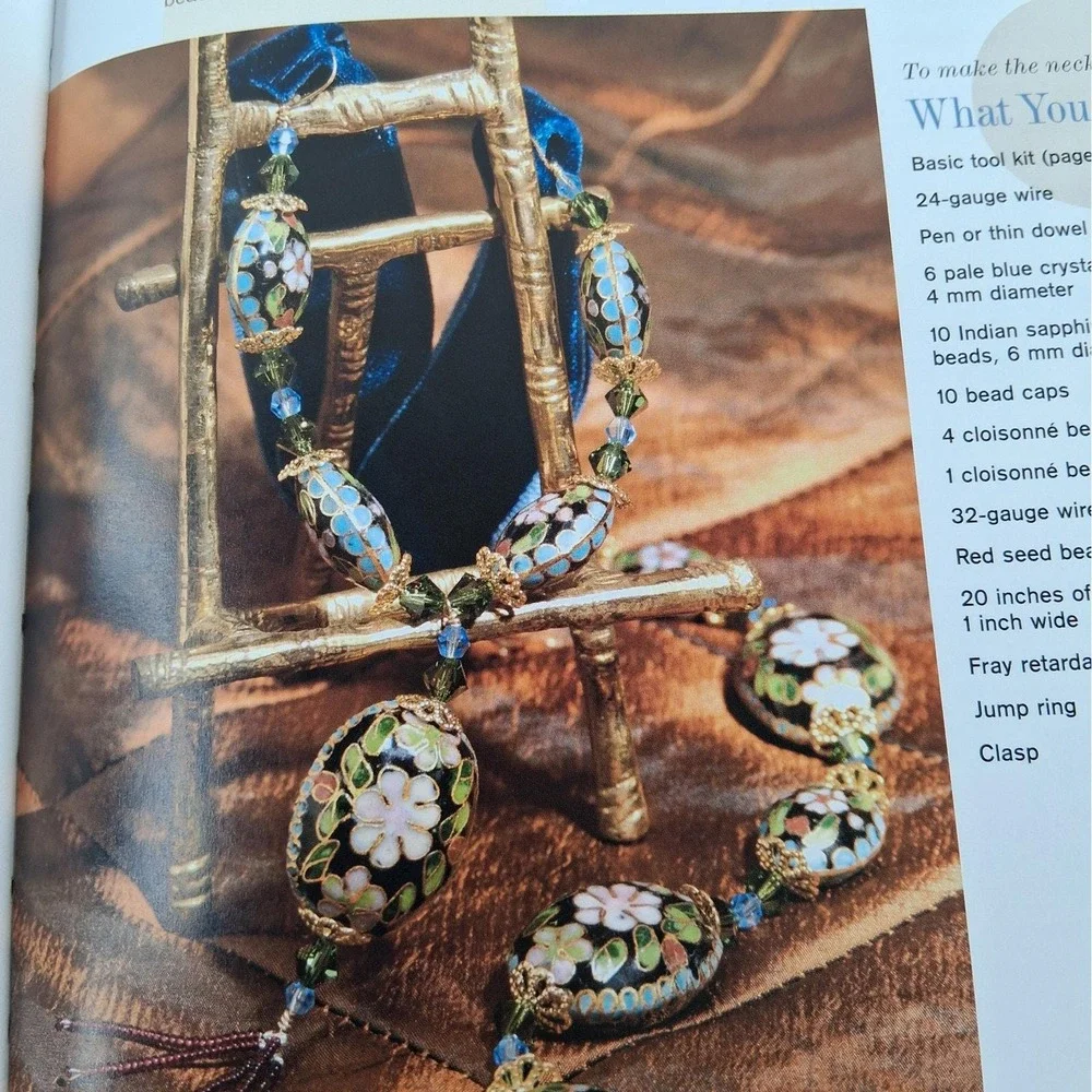 Beading Vintage-Style Jewelry by Marty Stevens-Heebner & Christing Calla Book